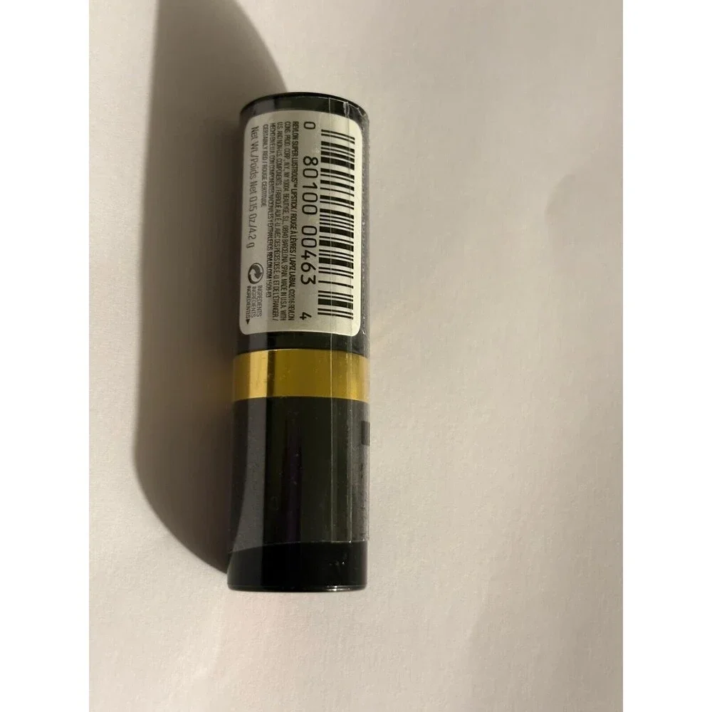 Revlon Super Lustrous Lipstick 740 Certainly Red Creme New